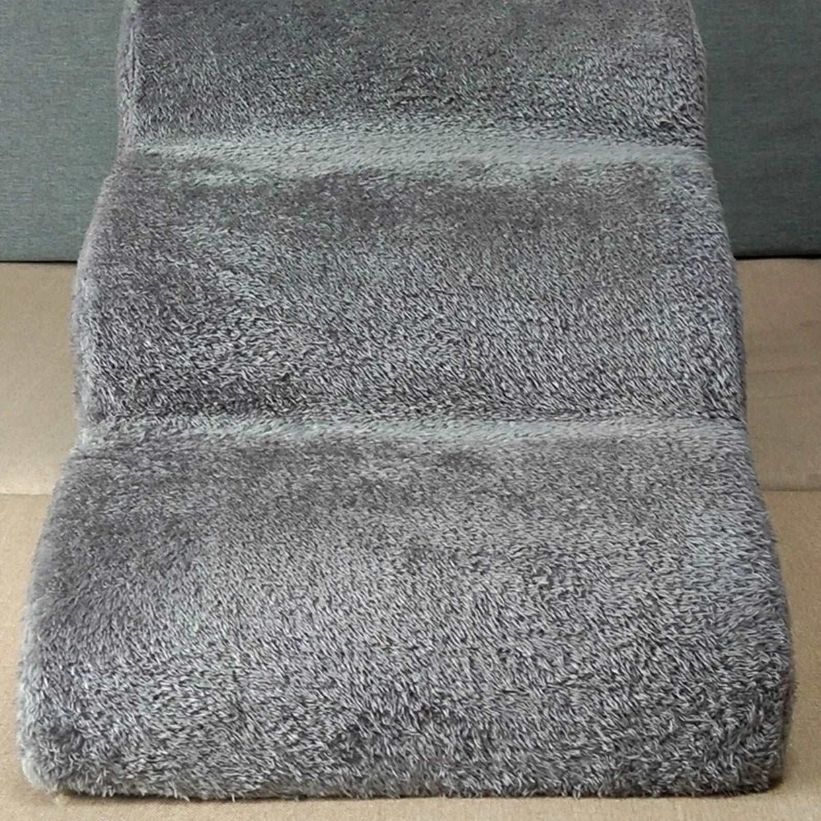 3-Tier Non-Slip Dog Ramp Stairs – Removable and Washable Pet Steps for Beds