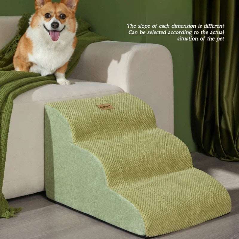 2/3-Step Pet Ramp – Non-Slip, Removable for Easy Access
